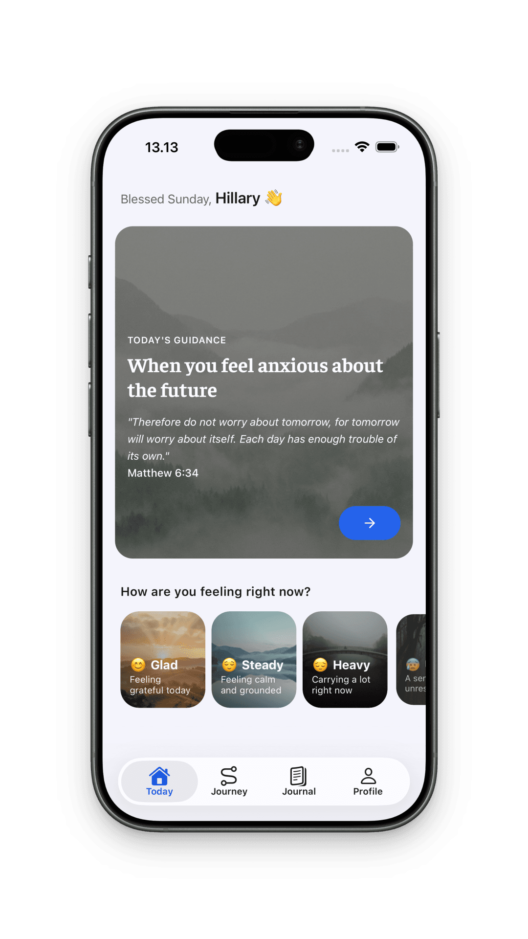 Waymark home screen preview